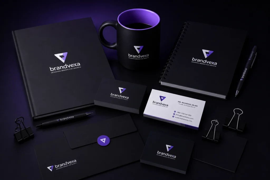 Brand Design Agency Branding Mockup
