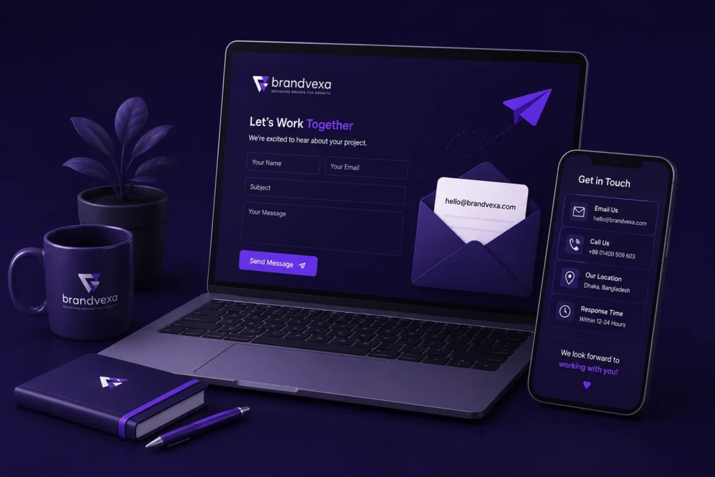 Contact Brandvexa for Professional Design Services